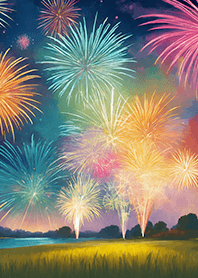 Beautiful Fireworks Theme#371