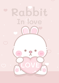 Rabbit in love!