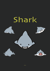 Black Yellow : Simple shark.
