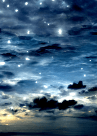 夜の月 月の海 #DkW_11。