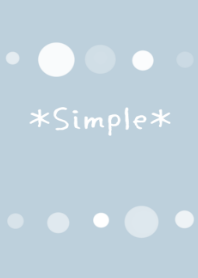 Simple blue gray dot