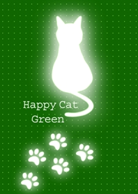 Happy Cat Green