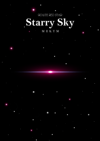 Starry Sky -ROUGE RED STAR-