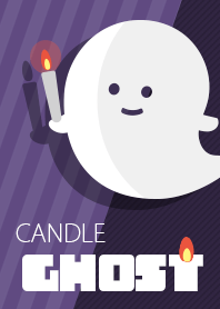 Candle Ghost デザイン ハロウィン