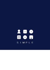 SIMPLE(white blue)V.269b
