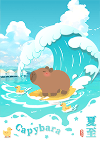 Capybara Life x Summer - 2024 LET'S DRAW