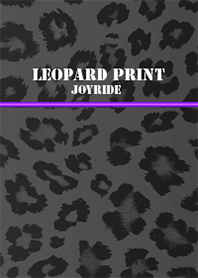 Black Gold Leopard Print