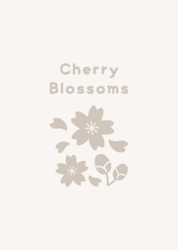 Cherry Blossoms12<Beige>