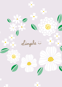 white pretty flower4 from Japan