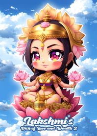 พระแม่ลักษมี อวยพรความรัก ร่ำรวย  2