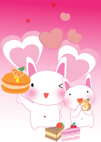 Simple cute rabbit theme v.3 (JP)