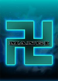 まんじ <仲間との絆>ライトブルー