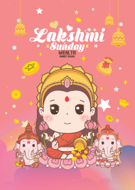 Sunday Lakshmi&Ganesha - Wealth