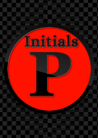 Good fortune Initials 9 "P"(j)