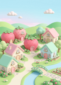 Kawaii Strawberry Town