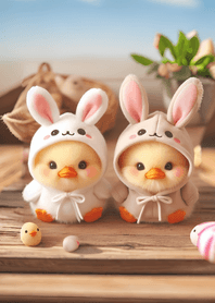 ลูกเป็ดกระต่ายน่ารัก 12