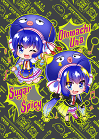 ธีมไลน์ Otomachi Una (Spicy)