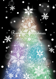 Rainbow Christmas tree