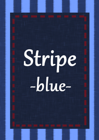 Stripe -blue-