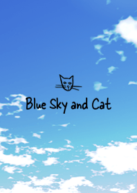 Blue Sky and Cat