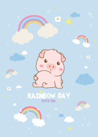 Pig Rainbow Day Cutie