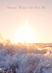 Sunset Water 523 Not AI