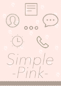 Simple -Pink-