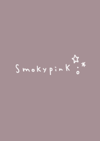 スモーキーピンクと小さな星