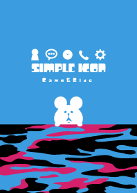 SIMPLE ICON Camo&Blue