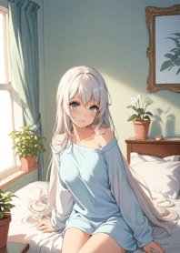 甘い静かな女の子-舒服好日 FcABeD