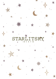 SIMPLE STAR-STARLIT SKY WHITE- 28