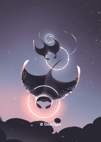 曝鹿手繪 - 天降_V.03｜鬼輻魟
