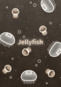Sea 001-2 (Jellyfish/Beige/Dark Brown)