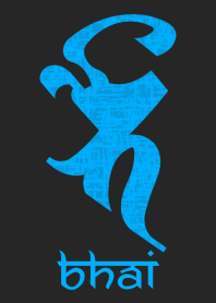 BONJI [bhai] BLACK BLUE (0162