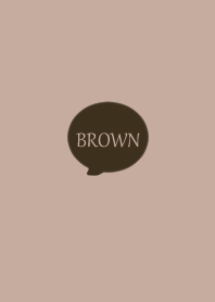 Brown & beige. simple.