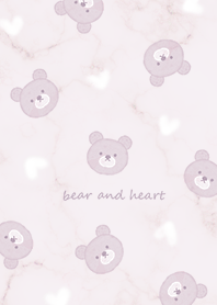 Bear and Heart purple04_2