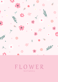 FLOWER PINK -NATURAL-57