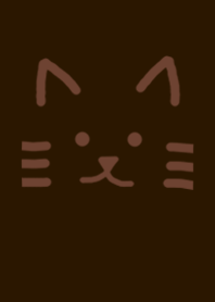 貓花色-巧克力色