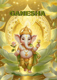 Ganesha-Wishes granted rich wealth.