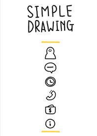 Simple Drawing White