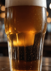 Close up of beer-I LOVE BEER