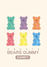 Bears Gummy Candy # Pink