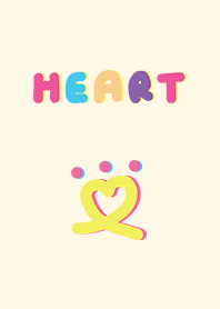 HEART (minimal H E A R T) - line