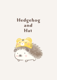 Hedgehog and Hat -tiger-