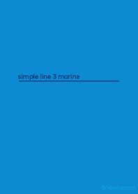 simple line 3 marine