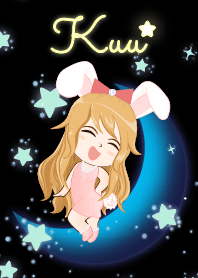Kuu (Bunny girl on Blue Moon)