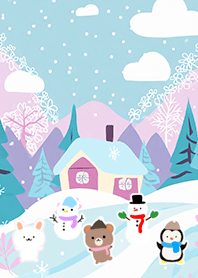 Kawaii scandinavian style(Winter-895)