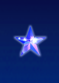 Lucky simple amethyst star