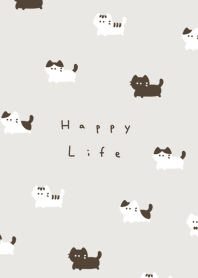 ゆるい猫。 ダークブラウン