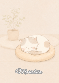 Cozy Lazy Cat: Morishita